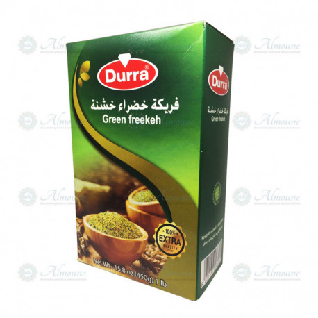Frikeh ( Blé Dur Vert) - Durra 450g