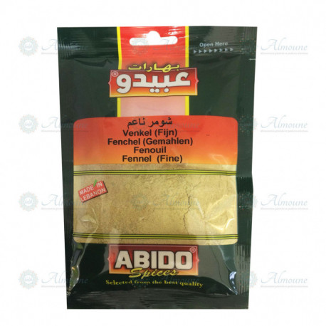 Fenouil Moulu Abido 50g