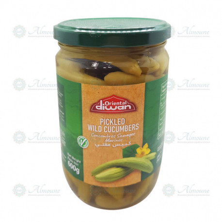 Concombres sauvages Marinés Mekté Dewan 600 gr