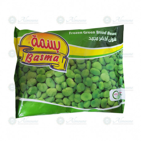 Fèves Vertes Grandes Surgelées - Basma 400gr