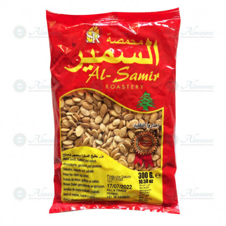 Graines de pastèque blanchies Salées Samir 300g