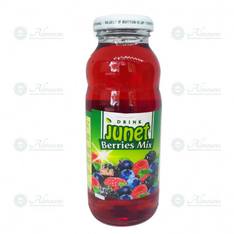Jus aux fruits rouges (berries mix) - Junet 250ml