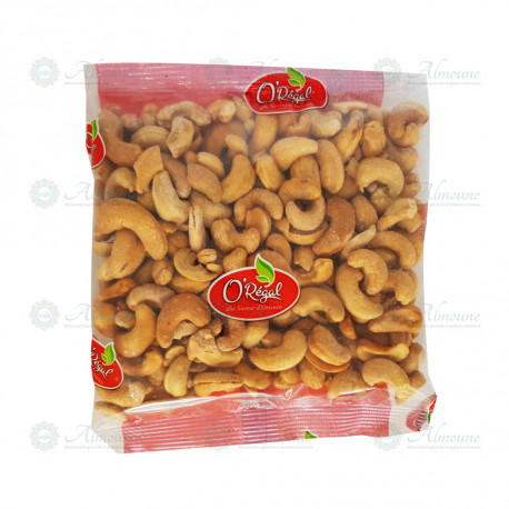 Noix de cajou grillées salées 250gr
