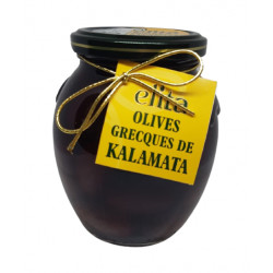 Olives Noires Grecques de Kalamata - Elita 390g