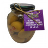 Olives Vertes Grecques Farcies au Poivron Rouge et à l'Ail - Elita 390g