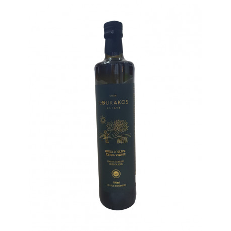 Huile d'olive Grec LOUKAKOS 750ml