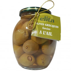 Olive Greques Farcie à L'ail Elita 215gr.