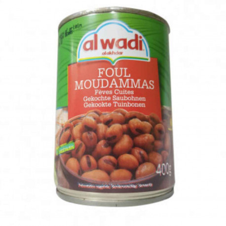 Foul moudammas Alwadi 400g.