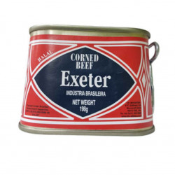 Boîte de viande de bœuf (Corned beef) Exeter 198gr