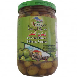 Olives Vertes ALbaraka 600 gr
