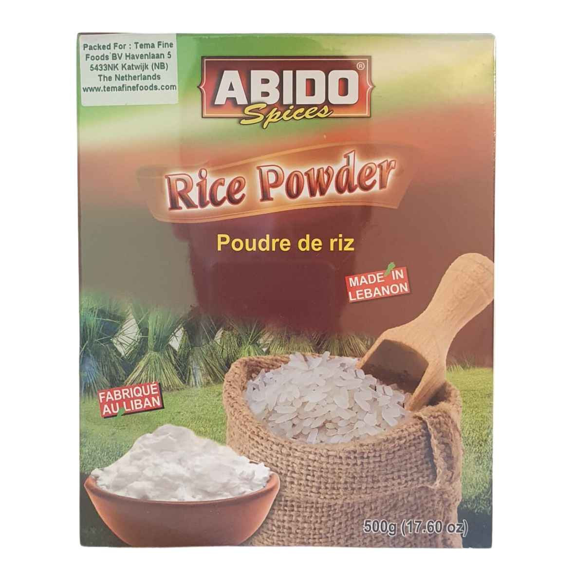 Riz en poudre (farine de riz Abido) 500gr