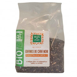 Graines De Chia Noir Grain de Frais 250 gr
