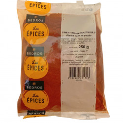 Piment doux en poudre (paprika) 250 gr - Bédros