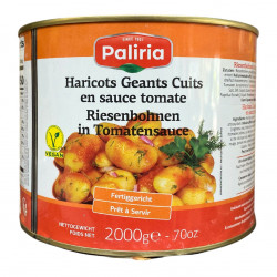 Haricots géants cuits en sauce tomate - Paliria 2 kg