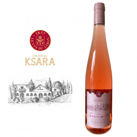 Vin Rosé Sunset 75 cl KSARA