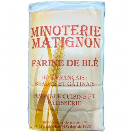 Farine de blé T.55 Minoterie Matignon