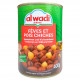 Foul (fèves) avec pois chiche Al Wadi 400gr