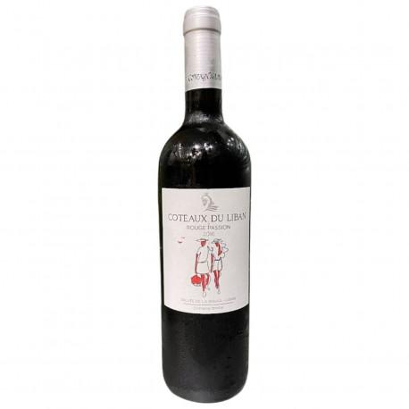 Vin rouge Coteaux du Liban - Rouge passion 2016 - 75 cl