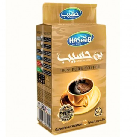Café Haseeb super Extra à la cardamome 500gr