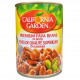 Fèves cuites (foul mdamas seda) de qualité supérieure en saumure - California Garden 400 gr