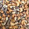 Mélange de fruits à coque grillés salés - qualité premium en vrac - 250 gr