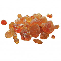 Gomme arabique ambrée - en vrac - 100 gr