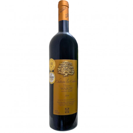 Vin rouge Château les Cèdres 2014 - Domaine Wardy - 75 cl