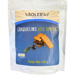 Craquelins aux olives Soler's 180 gr