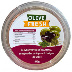 Mélange d'olives dénoyautées - Fresh 150gr