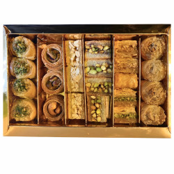 Baklava syrien fabrication artisanale - assortiment de 450g