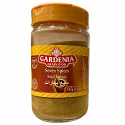 Sept épices Gardenia en bocal 125g