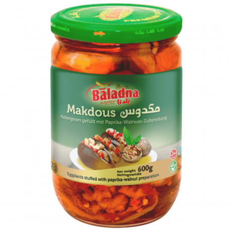 Makdous d'aubergines - Baladna 600g