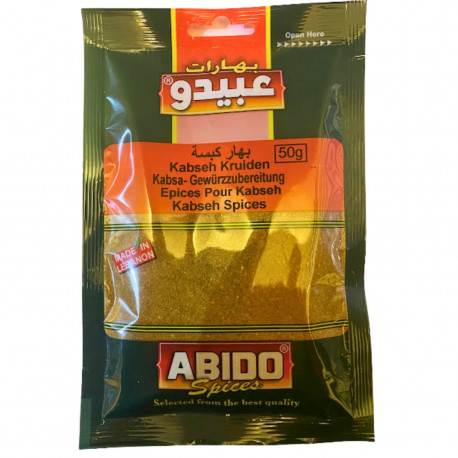 Mélange d'épices pour kabseh - Abido 50g.