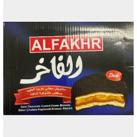 Cookies chocolat noir Al Fakher - 12 pièces