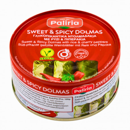 Feuilles de vigne farcies pimentées - Paliria 280 gr