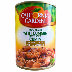 Fèves avec cumin - California Garden 400g