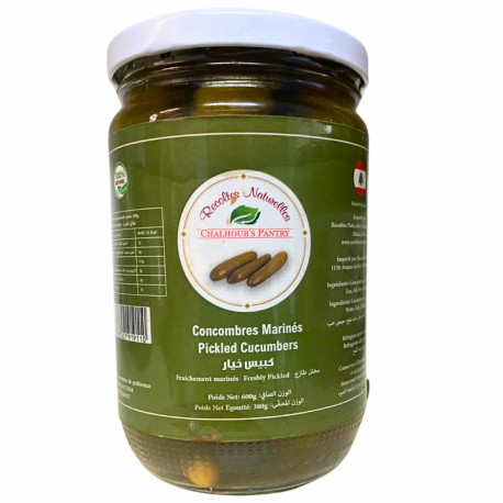 Concombre Mariné - Chalhoub's Pantry 600gr.