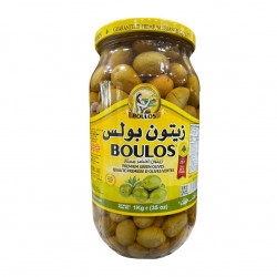 Olives vertes 1kg Boulos