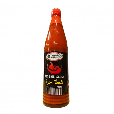 Sauce Pimentée Forte Hot Chili Sauce Boustan 176ml