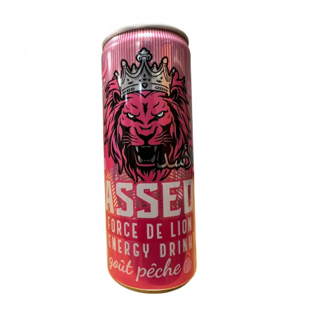 Boisson Énergétique Pêche ASSED Force de Lion 250ml