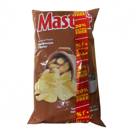 Chips de Pommes de Terre Saveur Barbecue Master