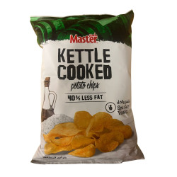 Chips Master Kettle Cooked Sel et Vinaigre 170g