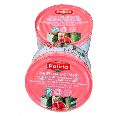 Feuilles de Vigne Farcies au Riz (Dolmas) Paliria 280g